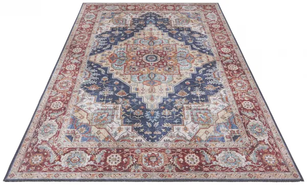 Nouristan - Hanse Home koberce Kusový koberec Asmar 104017 Indigo / Blue - 80x200 cm