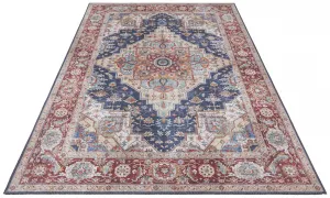 Nouristan - Hanse Home koberce Kusový koberec Asmar 104017 Indigo / Blue - 80x200 cm