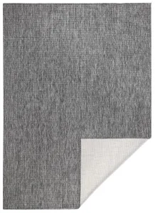 NORTHRUGS - Hanse Home koberce Kusový koberec Twin-Wendeteppiche 103097 grau creme – na von aj na doma - 120x170 cm