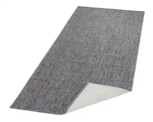 NORTHRUGS - Hanse Home koberce Kusový koberec Twin-Wendeteppiche 103097 grau creme – na von aj na doma - 160x230 cm