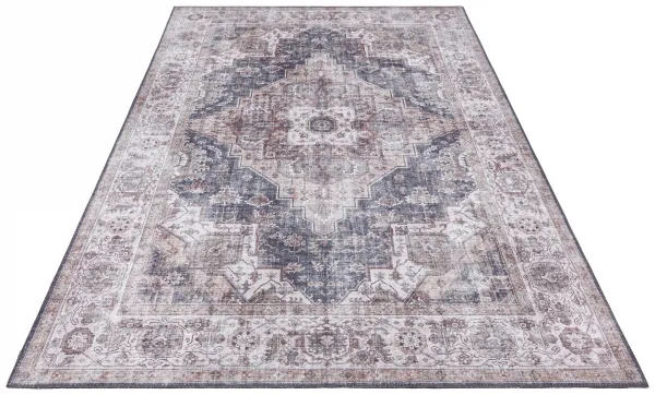 Nouristan - Hanse Home koberce Kusový koberec Asmar 104016 Putty / Grey - 80x200 cm