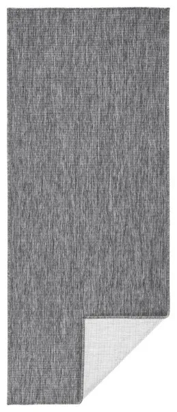 NORTHRUGS - Hanse Home koberce Kusový koberec Twin-Wendeteppiche 103097 grau creme – na von aj na doma - 160x230 cm