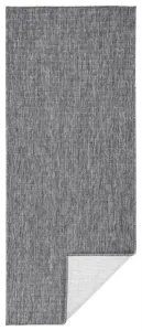 NORTHRUGS - Hanse Home koberce Kusový koberec Twin-Wendeteppiche 103097 grau creme – na von aj na doma - 160x230 cm