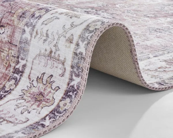 Nouristan - Hanse Home koberce Kusový koberec Asmar 104007 Raspberry / Red - 80x200 cm