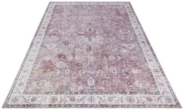 Nouristan - Hanse Home koberce Kusový koberec Asmar 104007 Raspberry / Red - 80x200 cm