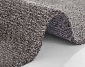 Mint Rugs - Hanse Home koberce Kusový koberec Cloud 103935 Darkgrey - 200x290 cm