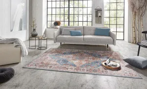 Nouristan - Hanse Home koberce Kusový koberec Asmar 104014 Jeans blue - 80x200 cm