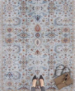 Nouristan - Hanse Home koberce Kusový koberec Asmar 104005 Heaven / Blue - 80x200 cm