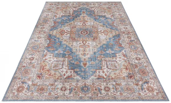 Nouristan - Hanse Home koberce Kusový koberec Asmar 104014 Jeans blue - 80x200 cm