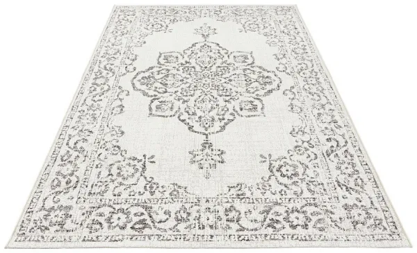 NORTHRUGS - Hanse Home koberce Kusový koberec Beach 103855 Cream / Grey / Anthracite – na von aj na doma - 80x150 cm