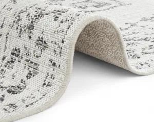 NORTHRUGS - Hanse Home koberce Kusový koberec Beach 103855 Cream / Grey / Anthracite – na von aj na doma - 80x150 cm