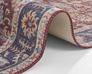 Nouristan - Hanse Home koberce Kusový koberec Asmar 104004 Bordeaux / Red - 200x290 cm