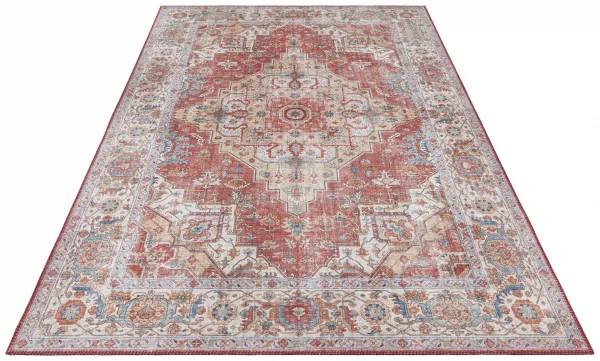 Nouristan - Hanse Home koberce Kusový koberec Asmar 104013 Brick / Red - 80x200 cm