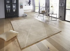 ELLE Decoration koberce Kusový koberec Glow 103664 Beige / Cream z kolekcie Elle - 160x230 cm