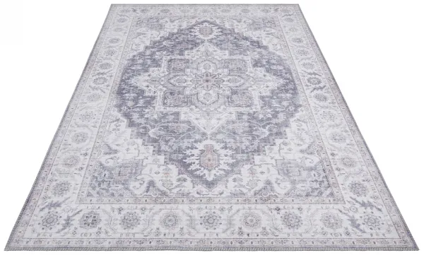 Nouristan - Hanse Home koberce Kusový koberec Asmar 104003 Mauve / Pink - 80x150 cm