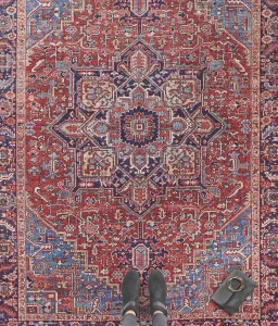 Nouristan - Hanse Home koberce Kusový koberec Asmar 104012 Orient / Red - 80x200 cm
