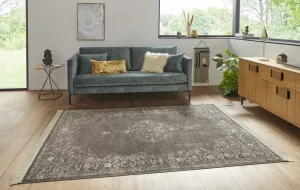 Nouristan - Hanse Home koberce Kusový koberec Naveh 104381 Anthrazit - 140x95 cm