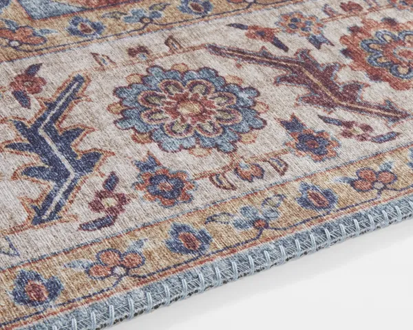 Nouristan - Hanse Home koberce Kusový koberec Asmar 104002 Cyan / Blue - 80x150 cm