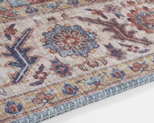 Nouristan - Hanse Home koberce Kusový koberec Asmar 104002 Cyan / Blue - 80x150 cm