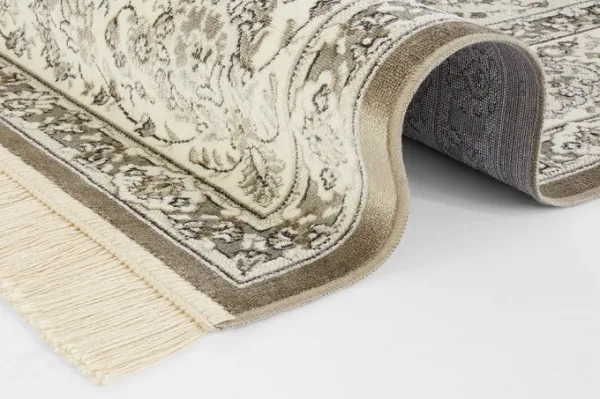 Nouristan - Hanse Home koberce Kusový koberec Naveh 104380 Olivgreen / Grey - 140x95 cm
