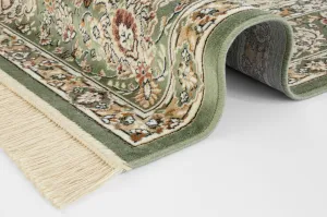 Nouristan - Hanse Home koberce Kusový koberec Naveh 104379 Ivory / Green - 140x95 cm