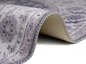 Nouristan - Hanse Home koberce Kusový koberec Asmar 104003 Mauve / Pink kruh - 160x160 (priemer) kruh cm