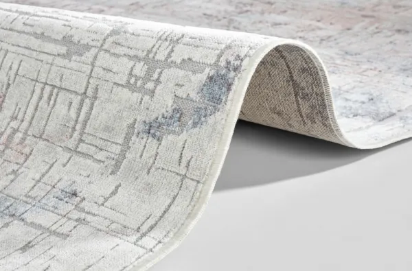 ELLE Decoration koberce Kusový koberec Maywand 105060 Grey, Rose, Blue z kolekcie Elle - 200x290 cm