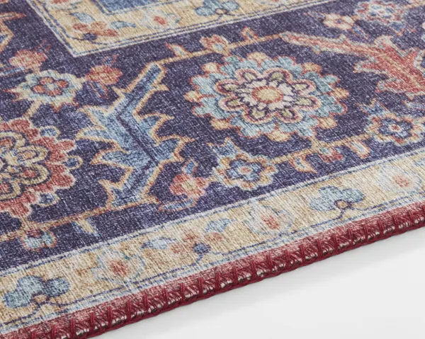 Nouristan - Hanse Home koberce Kusový koberec Asmar 104000 Plum / Red - 80x150 cm