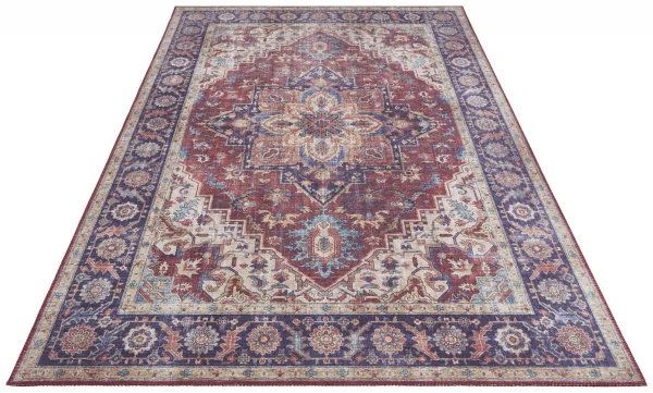 Nouristan - Hanse Home koberce Kusový koberec Asmar 104000 Plum / Red - 80x150 cm