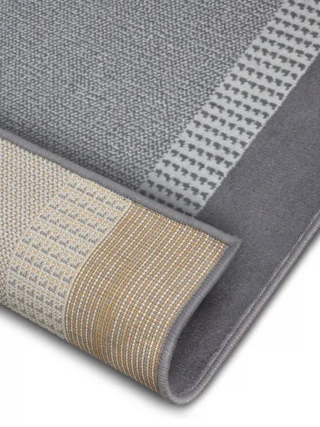 Hanse Home Collection koberce Behúň Basic 105488 Light Grey - 80x350 cm