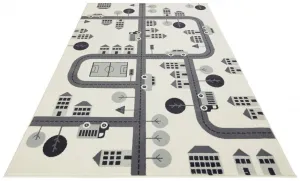 Hanse Home Collection koberce Detský koberček Adventures 105529 Creme - 80x150 cm