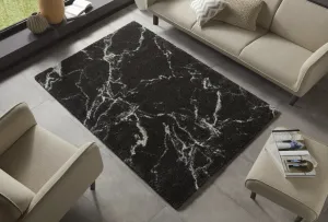 Mint Rugs - Hanse Home koberce Kusový koberec Nomadic 104893 Black Cream - 160x230 cm