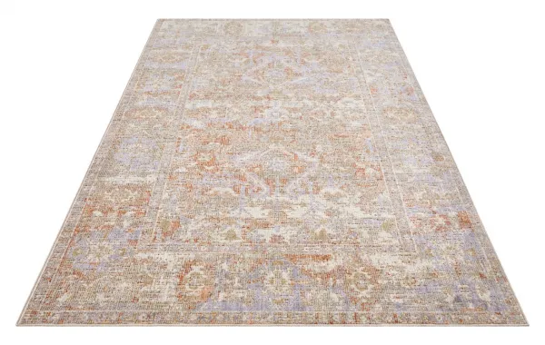 Nouristan - Hanse Home koberce Kusový koberec Cairo 105587 Port Said Cream Red – na von aj na doma - 80x120 cm