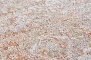 Nouristan - Hanse Home koberce Behúň Cairo 105587 Port Said Cream Red – na von aj na doma - 80x200 cm