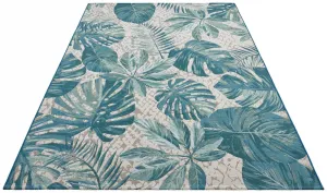 Koberec Flair Tropical Leaves tyrkysový