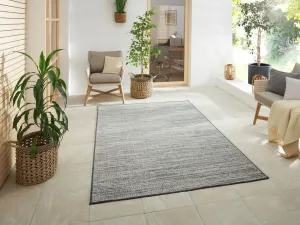 Obojstranný koberec GEMINI Melange strieborný