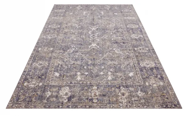 Nouristan - Hanse Home koberce Kusový koberec Cairo 105588 Port Said Cream Blue – na von aj na doma - 200x280 cm