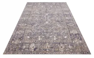 Nouristan - Hanse Home koberce Kusový koberec Cairo 105588 Port Said Cream Blue – na von aj na doma - 200x280 cm
