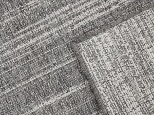 Obojstranný koberec GEMINI Melange strieborný