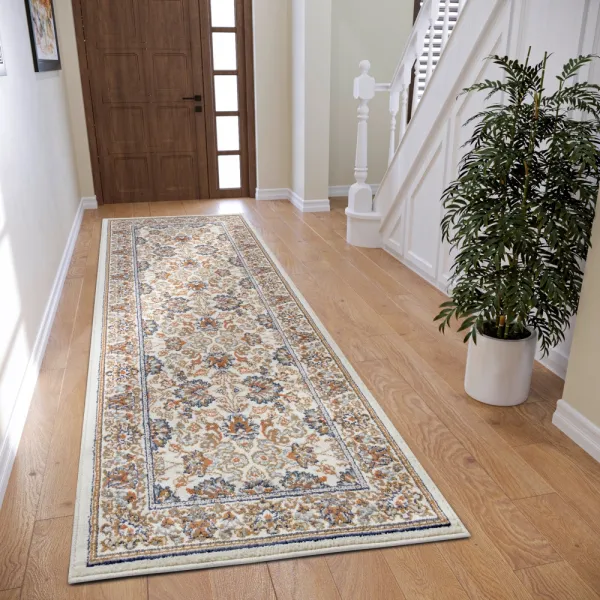 Hanse Home Collection koberce Kusový koberec Luxor 105636 Saraceni Cream Multicolor - 80x120 cm