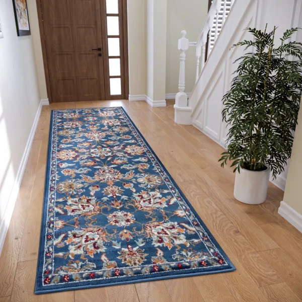 Hanse Home Collection koberce Kusový koberec Luxor 105634 Caracci Blue Multicolor - 80x120 cm