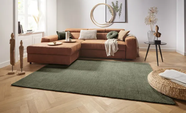 Mint Rugs - Hanse Home koberce Kusový koberec Cloud 103931 Mossgreen - 200x290 cm