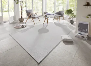 ELLE Decoration koberce Kusový koberec Secret 103556 Light Grey, Cream z kolekcie Elle – na von aj na doma - 80x150 cm