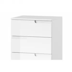 Szynaka Komoda Selene 2 50 cm biela mat/lesk