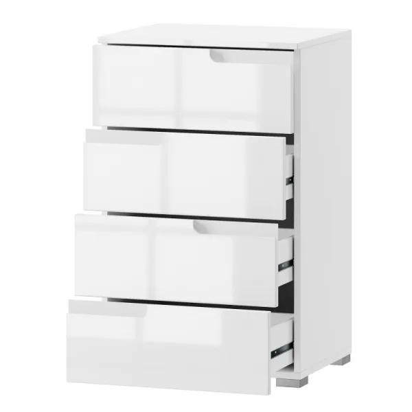 Szynaka Komoda Selene 2 50 cm biela mat/lesk