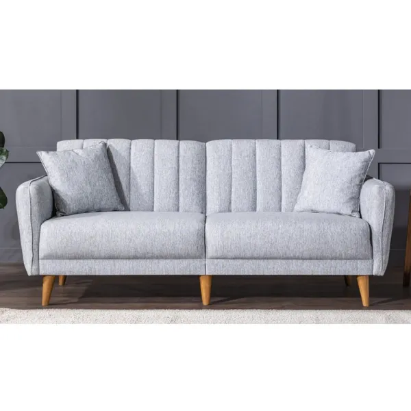 Hanah Home 3-miestna pohovka Aqua 210 cm šedá