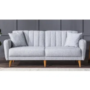 Hanah Home 3-miestna pohovka Aqua 210 cm šedá