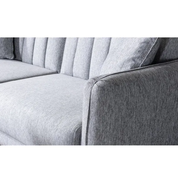 Hanah Home 3-miestna pohovka Aqua 210 cm šedá