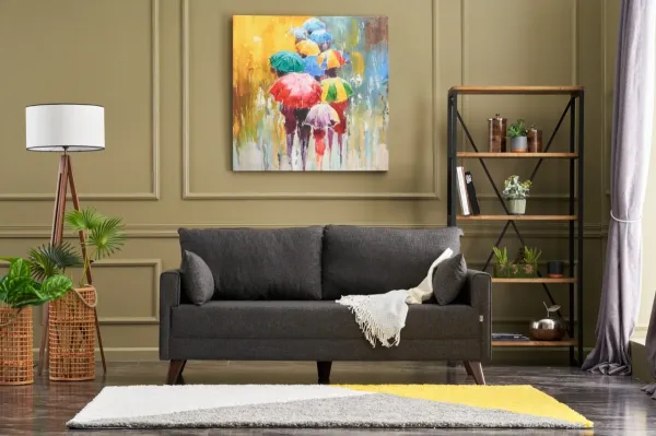 Dvojmiestna pohovka Bella Sofa For 2 Pr - Anthracite