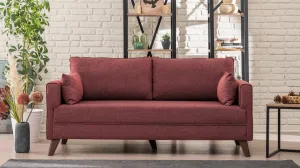 Dvojmiestna pohovka Bella Sofa For 2 Pr - Claret Red